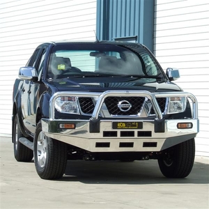 ECB Black Ripple BullBar to suit Nissan Navara D40 RX 12/05 - 03/15 ...