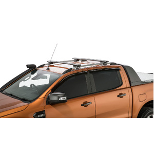 Rhino Vortex RX Black 2 Bar Roof Rack for FORD Ranger Wildtrak PX