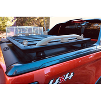 Rhino Vortex RLT600 Black 2 Bar Roof Rack for FORD Ranger Wildtrak