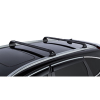 Honda CR-Z Rhino-Rack VORTEX 2500 Black Car Roof Rack