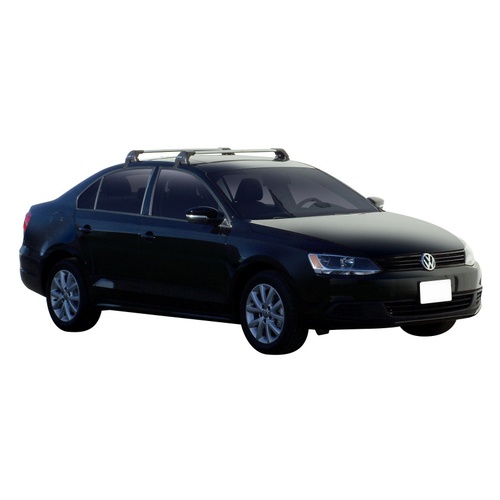 Prorack 2 Bar Roof Rack Kit for Volkswagen Jetta Mk6 4dr Sedan