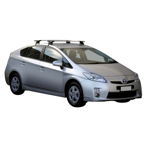 Prorack 2 Bar Roof Rack Kit for Toyota Prius 5dr Hatch 2009 2012