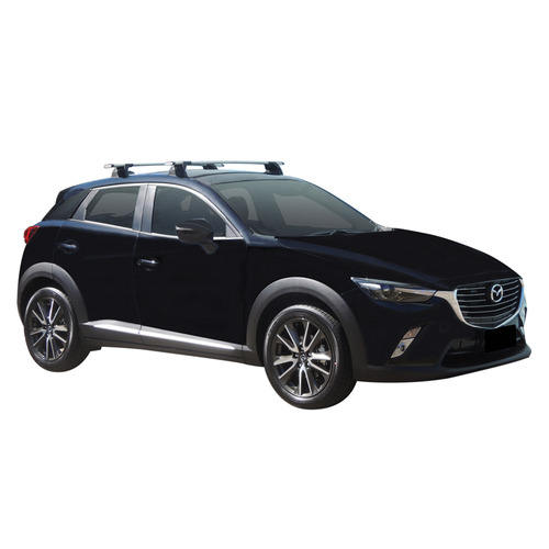 Prorack 2 Bar Roof Rack Kit for Mazda CX 3 5dr SUV 2015 on S16